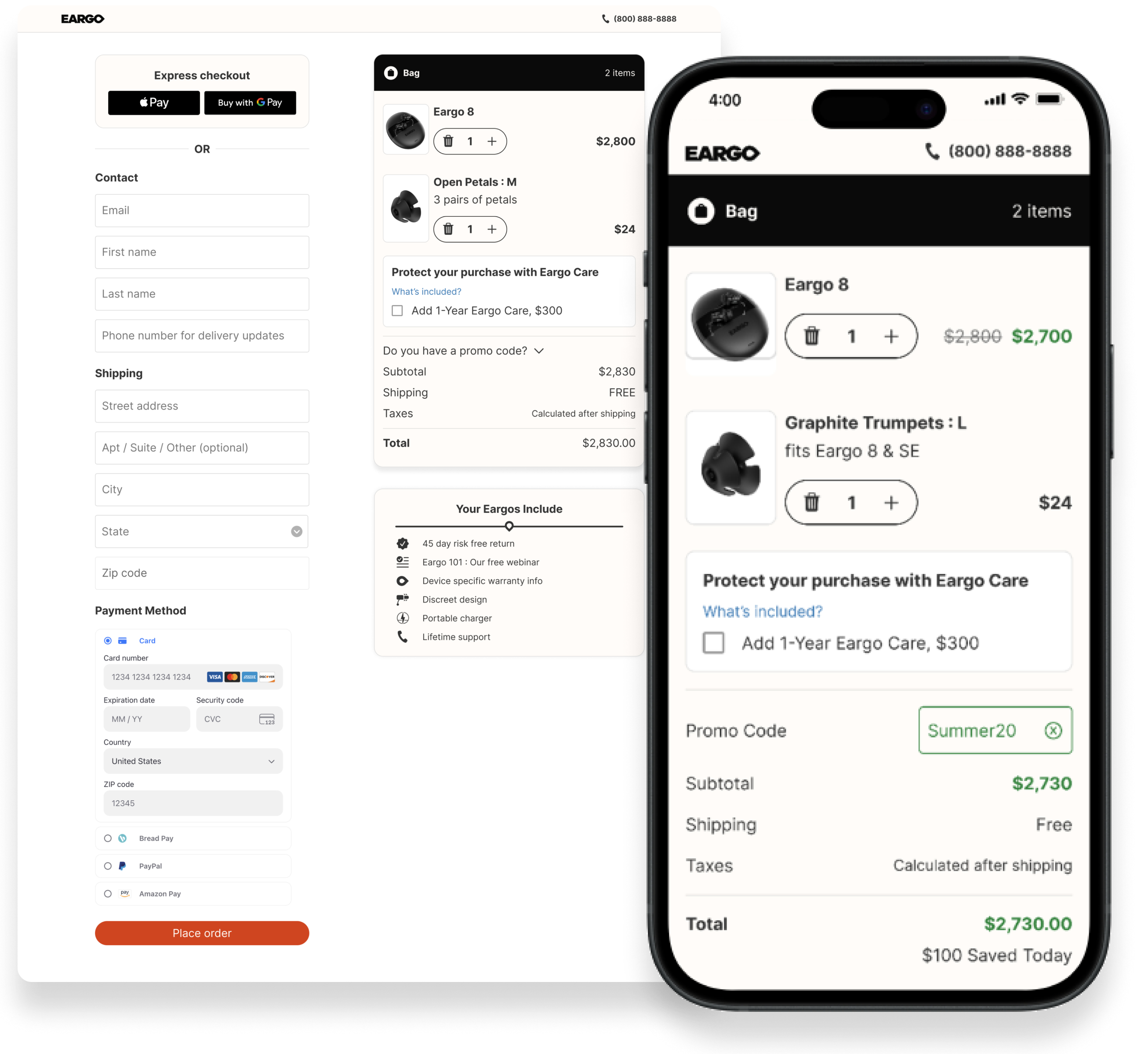 Checkout flow image